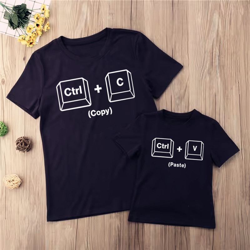 Plant Parent Shirt - Funny Copy Paste Family Matching Shirts