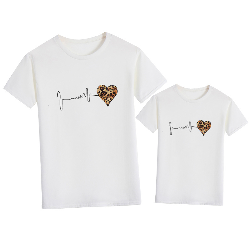 Leopard Heart Family T-shirt M - Plant Parent Shirt review and price